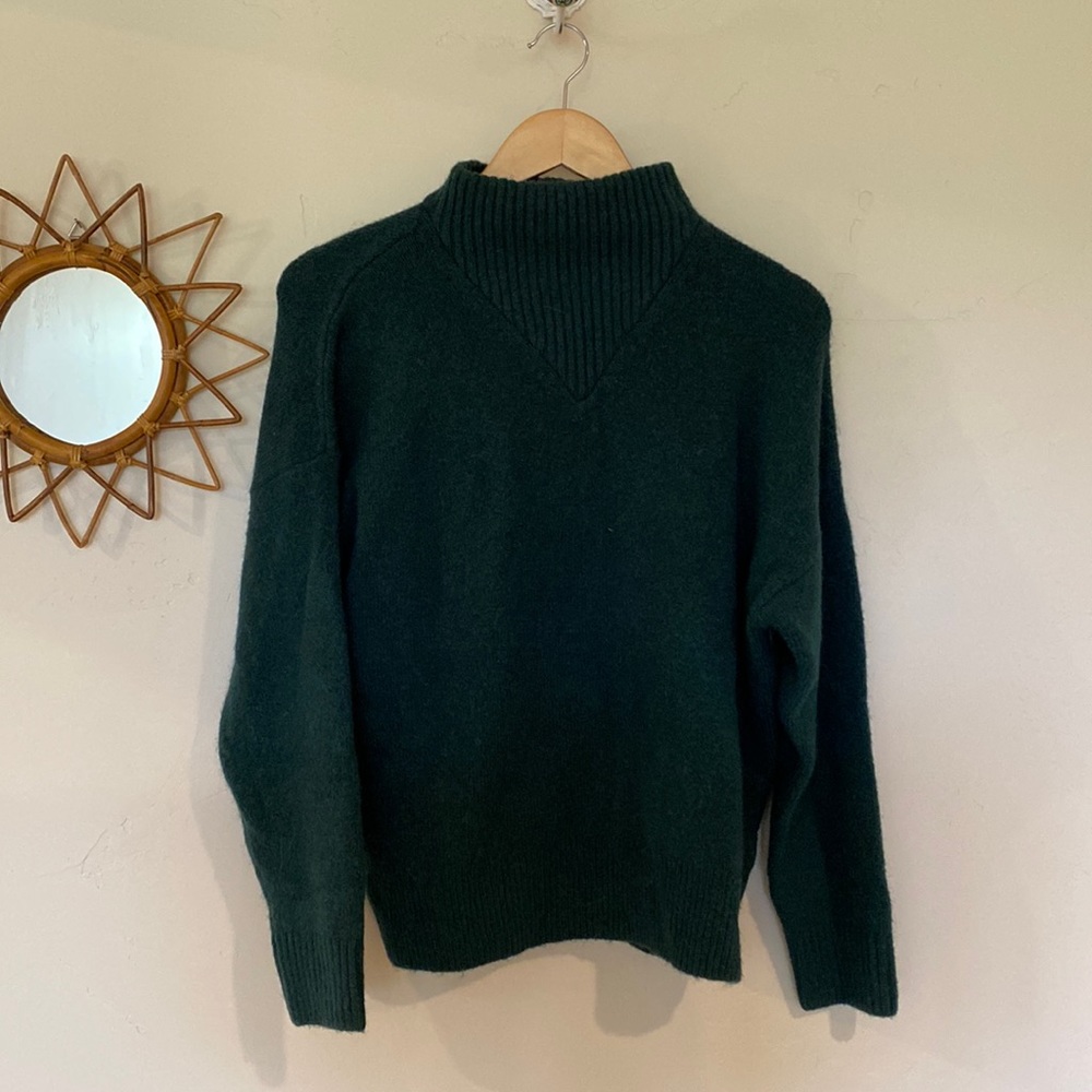 Madewell Dillon Mockneck Pullover Sweater